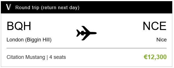 London to Nice